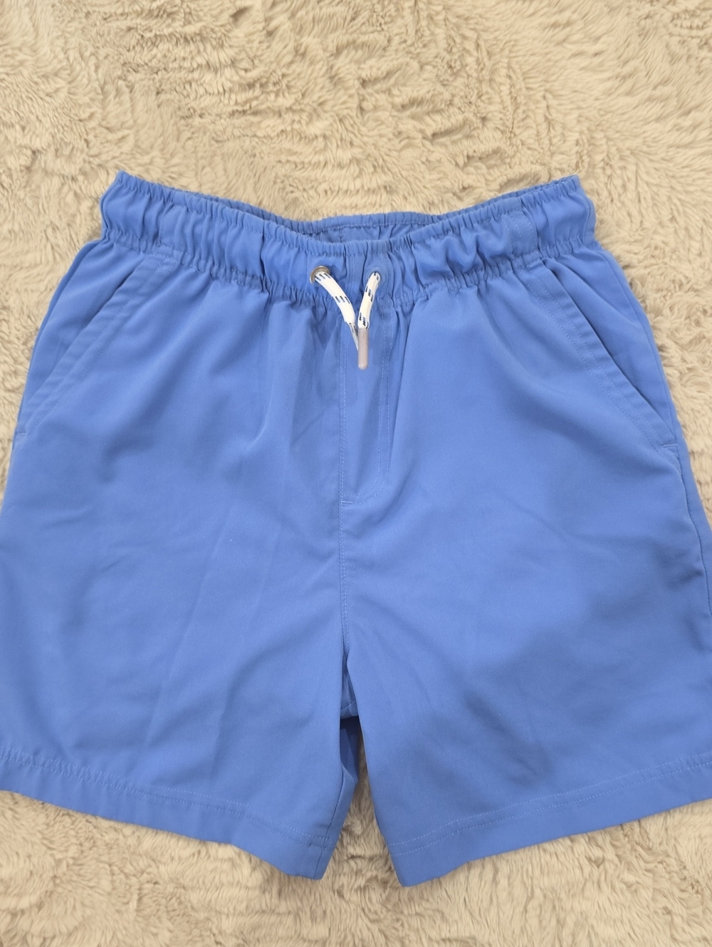 Tommy Bahama Light Blue Swim Trunks with Drawstring